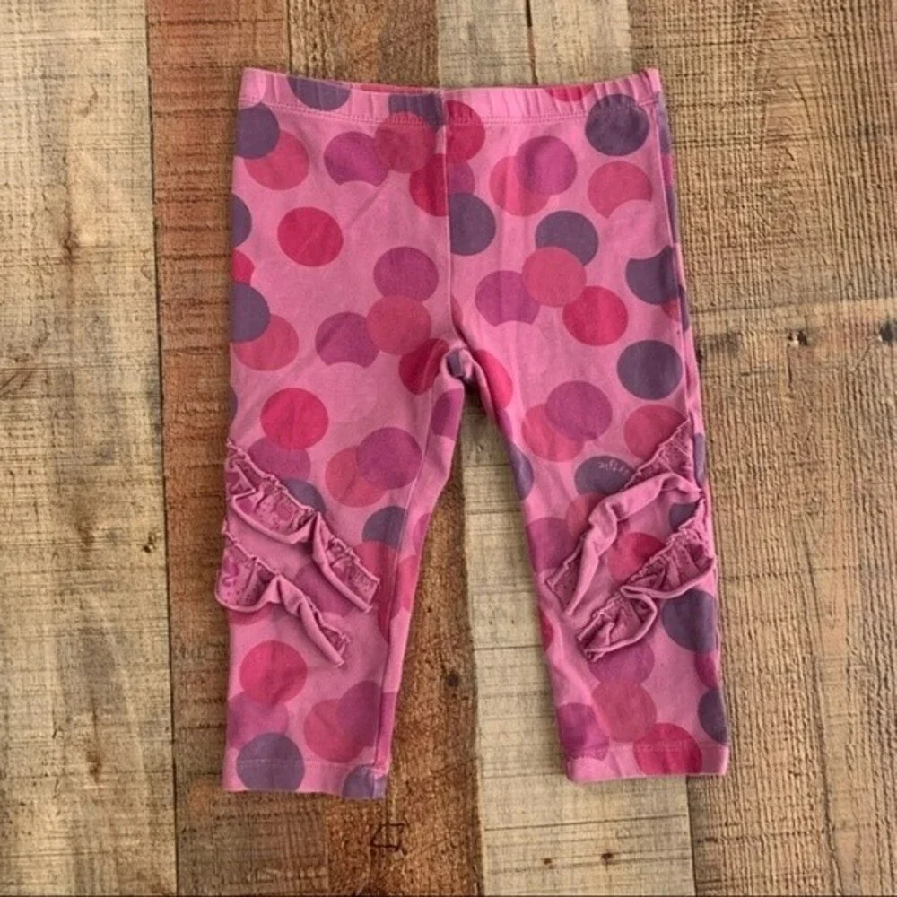 Naartjie girls beach sleeveless top and ruffle leggings - 4